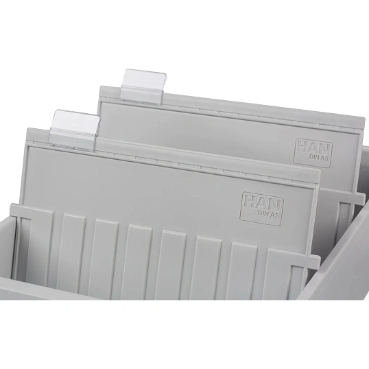 Картотека для карточек А5 на 1300шт HAN открытая '955/0-11