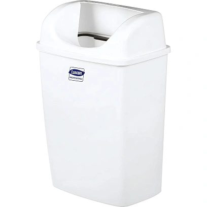 Ведро мусорное Luscan Professional настенное 23л белое 3521W