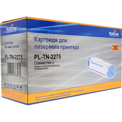 Картридж лазерный Profiline TN-2275 чер.пов.емк. для Brother L-2240R