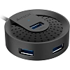 Разветвитель USB 3.0 A4Tech HUB-30C 4порт. черный