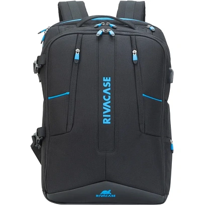 Рюкзак для ноутбука 17.3, RivaCase Borneo, черный, 7860 Black