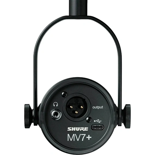 Микрофон Shure MOTIV MV7+-K, цифровой кардиоидный динамический