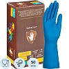 Перчатки мед.смотров. латекс., н/с, н/о, S&C HighRisk DL215(M)25пар/уп,ПС