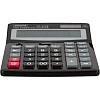 Калькулятор настольный ПОЛНОРАЗМЕРНЫЙ Attache AF-445B,12р,дв.пит,черный