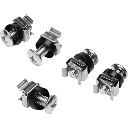 Крепеж LANMASTER LAN-SC30 винты для патч-панелей, 30шт/уп