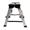 Стремянка двухсторонняя алюминиевая 2 ступени Комус      