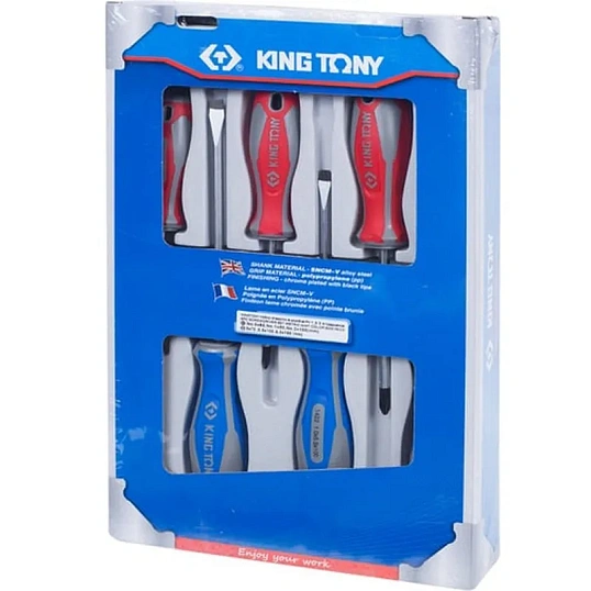 Набор отверток, Torx, 6 предметов KING TONY