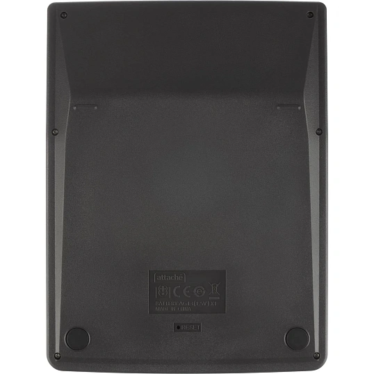 Калькулятор настольный Attache CDB1401-BK 14-разрядный черный 205x155x35 мм