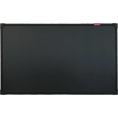 Доска магнитно-меловая 1-эл. Attache Loft 90x120 см черный