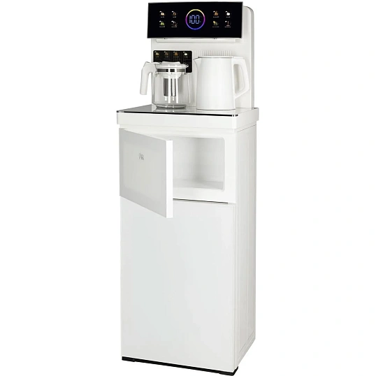 Кулер Ecotronic TB25-LNR white с чайным столиком Тиабар