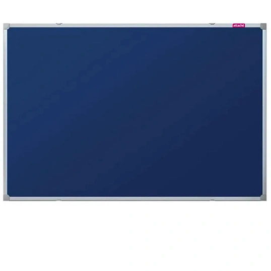 Доска текстильная для информ. 60х90 синяя Attache Россия