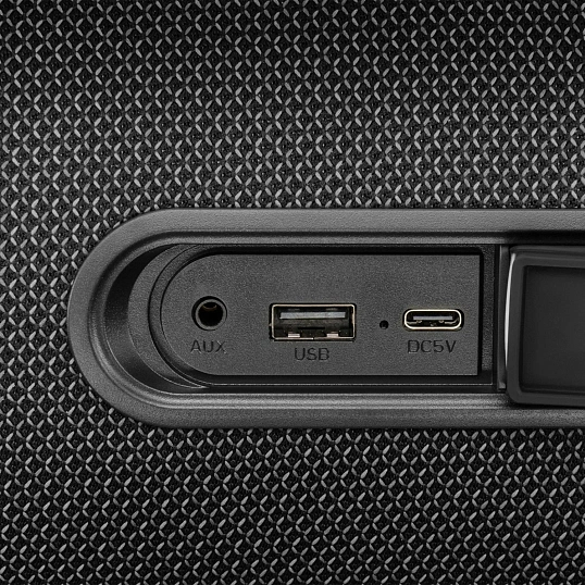 Портативная акустика Hyundai Select H-PS1029 черный 220W 2.1 BT 10м 4800mAh