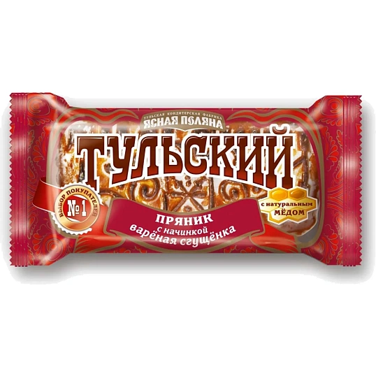 Пряник Тульский с начинкой вареная сгущенка, 130г