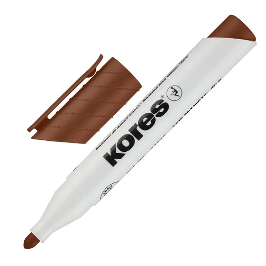Набор маркеров для белых досок KORES 3мм 6шт/уп 20802