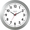Часы настенные, модель 05, диаметр 305 мм, пластик, серебро, 51570511