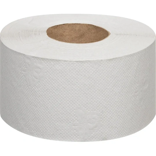 Бумага туалетная д/дисп 1сл сер втул 130м Первая цена 12рул/уп 130G1