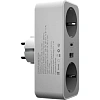 Тройник AGNI 2/220 + 2 USB,белый(TP-WB2U2E-white)