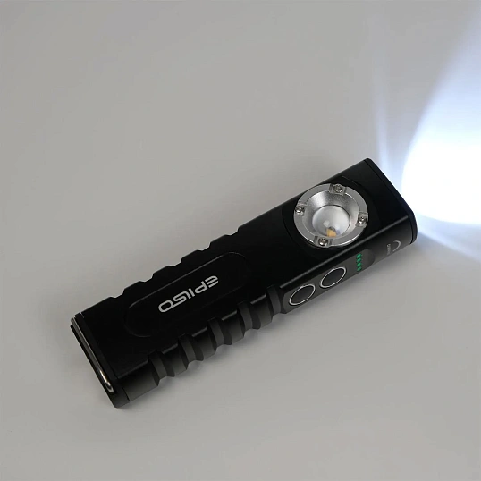 Фонарь EPILSO EPF-310 (карманный, Luminus SST20, 10W+LED 5W + Laser, аккум)