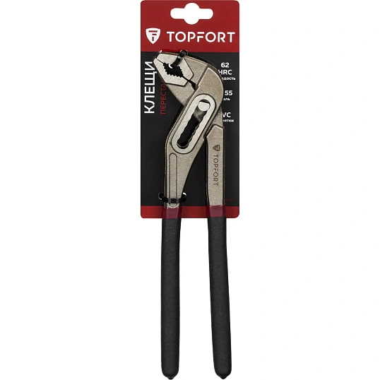 Клещи переставные 250 мм Topfort