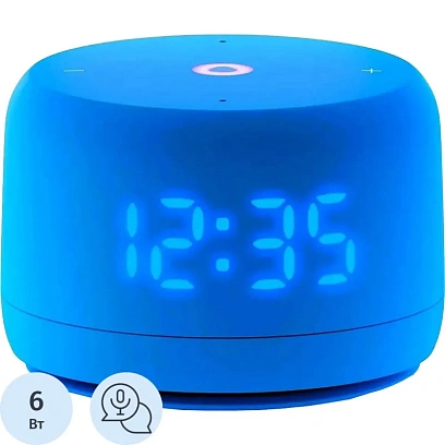 Умная колонка Яндекс Станция Лайт 2, на YaGPT, синий (YNDX-00026BLU)