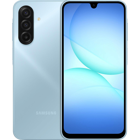 Смартфон Samsung Galaxy A17 SM-A175F 128Gb 4Gb синий(SM-A175FLBNCAU)