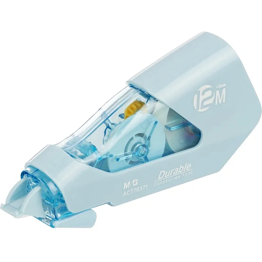 Корректирующая лента M&G 5ммx12м,корп из полистирола,цв в асс,блистACT76371