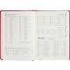 Ежедневник недатированный А5+ CLASSIC иск.кожа КРАСНЫЙ 3-689/04