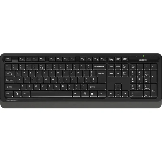 Набор клавиатура+мышь A4Tech Fstyler FG1010 черный/сер USB беспров Multime