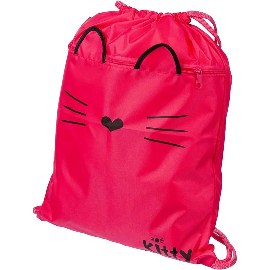 Мешок для обуви Комус Класс Kitty, МО-26-2, 360x470 мм, карман