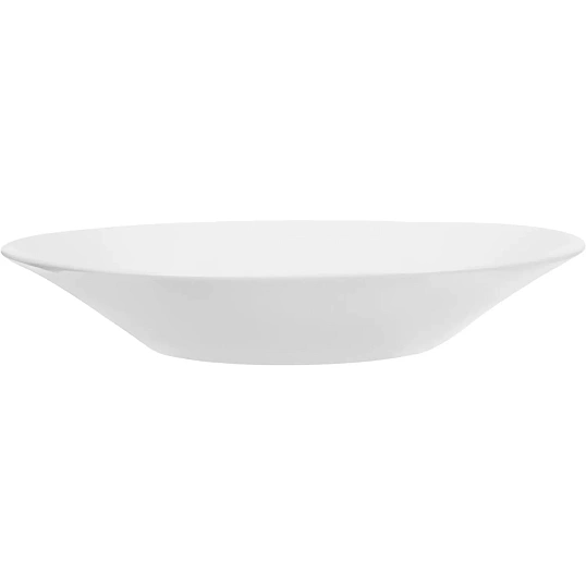 Тарелка Tvist Ivory глубокая, фарфор, D203мм, V250мл, белая, фк4008