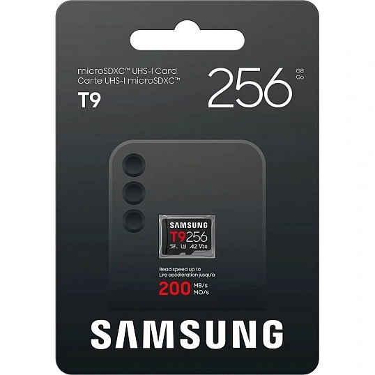 Карта памяти Samsung T9 microSDXC 256 ГБ [MB-MH256T/WW] 2026