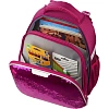 Ранец Basic Sparkle Pink,эргоном. спинка, двустор.пайетки фуксия/серебро