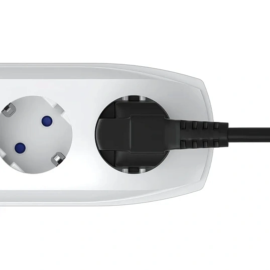 Сетевой фильтр PILOT PRO USB  5м (10А/2200Вт/6р) серый