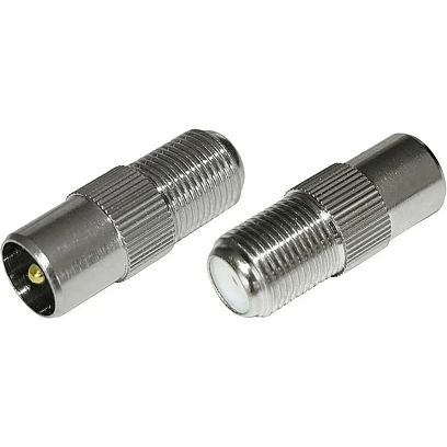 Переходник REXANT 1197497  гнездо F - штекер TV (100шт/уп)