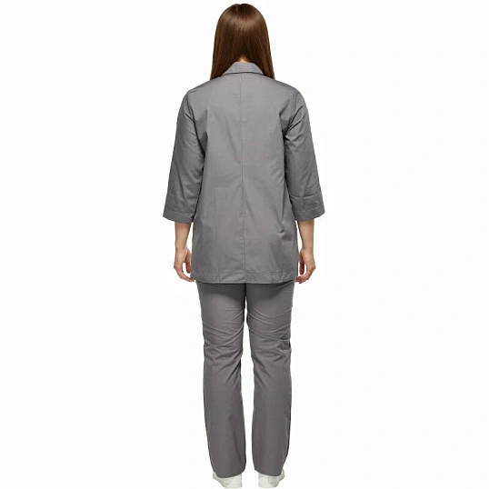 Костюм для горничных и уборщиц жен.У26 КБР серый 64(170-176)s