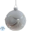 Шар Украшение новогоднее , D 7.5 см, L7,5 W7,5 H9 см, 809687