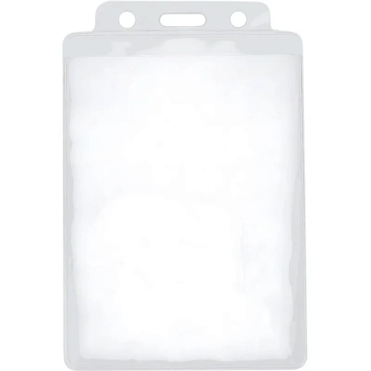 Бейдж 77x118мм Attache д/карт 71х100мм тесьма вертик.1017, 10 шт