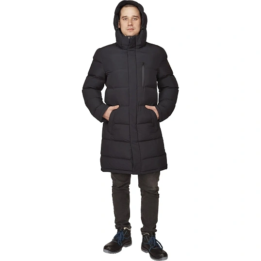 Куртка-парка муж.с капюшоном ТМ Vizani цв.синий(р-p S)