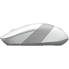 Мышь компьютерная A4Tech Fstyler(FG10S WHITE)бел/сер/2000dpi/беспроводн/4кн