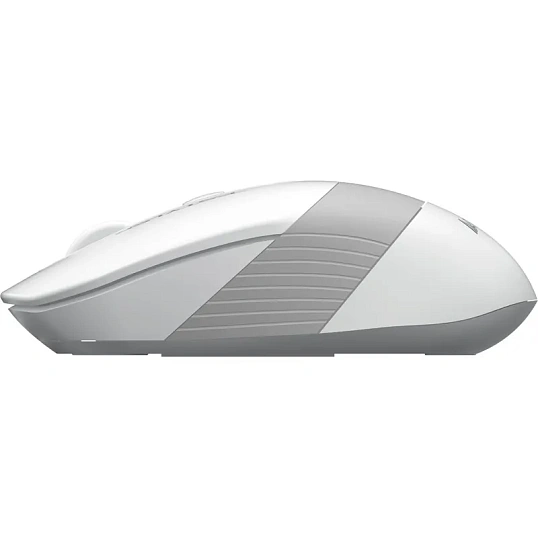 Мышь компьютерная A4Tech Fstyler(FG10S WHITE)бел/сер/2000dpi/беспроводн/4кн