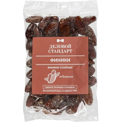 Финики  Деловой Стандарт сушеные с косточкой, 500г