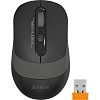 Мышь компьютерная A4Tech Fstyler(FG10S GREY)черн/сер/2000dpi/беспроводн/4кн