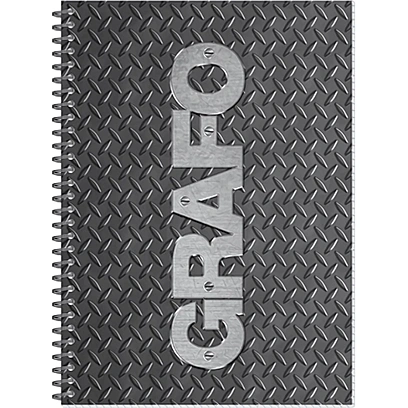 Тетрадь общая 48л,клет,А4,спир,обл.карт,Графо