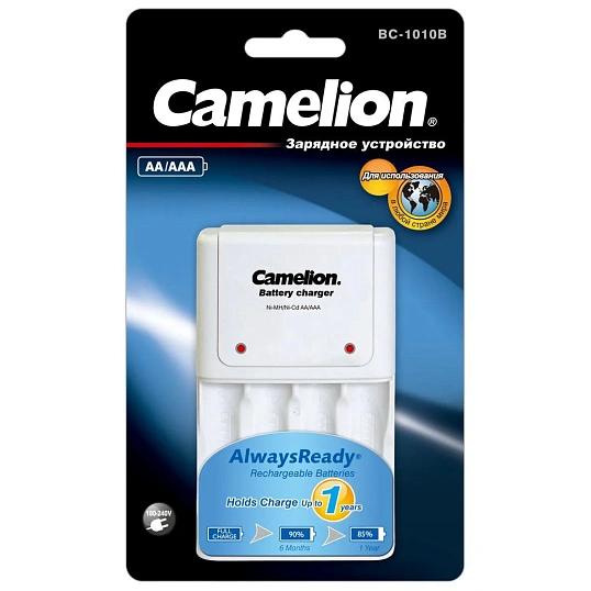 Зарядное устройство Camelion BC-1010B (BC-1010B) 2-4AA/AAA