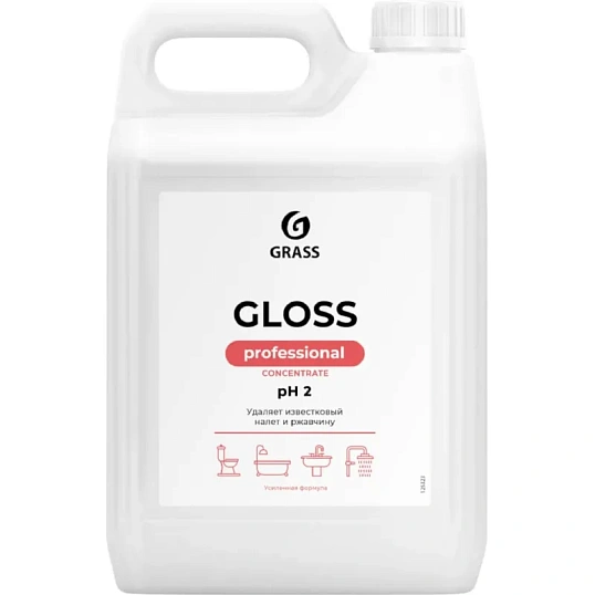 Профхим сантех кисл д/удален налета-ржавч Grass/Gloss Concentrate, 5,5кг