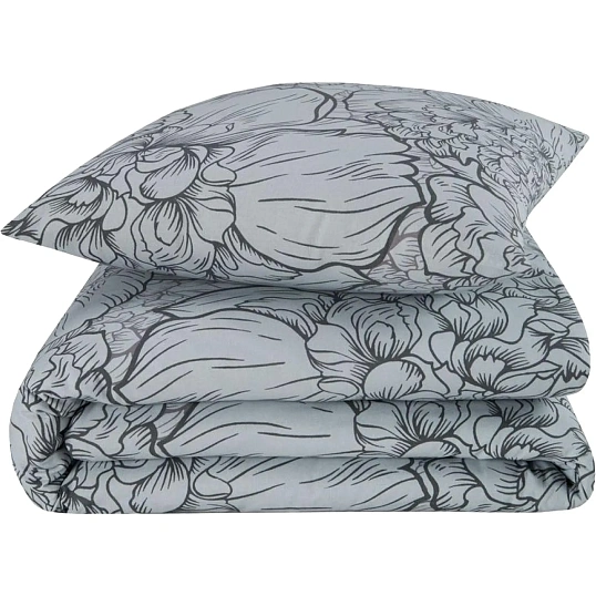 Постельное белье 2сп Макси  Бязь (нав.70х70-2шт),Twilight peonies