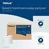 Бумага туалетная д/дисп Торк/Tellus в миди-рул Т6 2сл100м27рул127530/127531