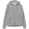 Толстовка на молнии с капюшоном Siverga 2.0,серый меланж, S