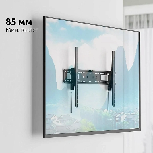 Кронштейн Uniteki TM1609, настенный, наклонный, 60-120, сверх мощный