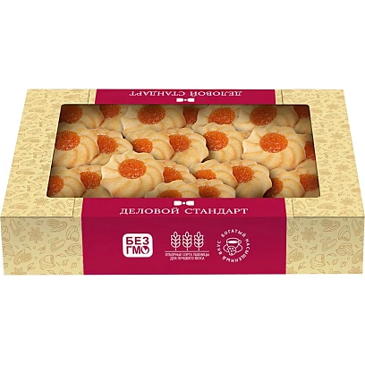 Печенье сдобное Деловой Стандарт Курабье, 360г